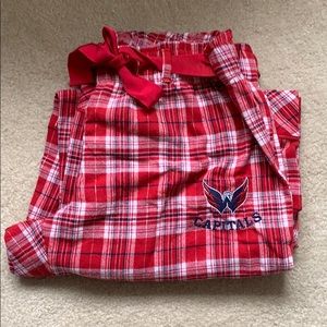 Capitals pajama bottoms
